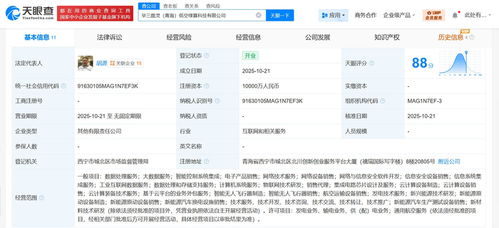 中國五礦集團等聯(lián)合在青海成立低空綠算科技公司，注冊資本1億元，聚焦數(shù)據(jù)處理服務